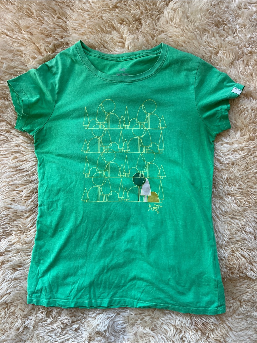 Arc’teryx Women Green Tree Print - Top